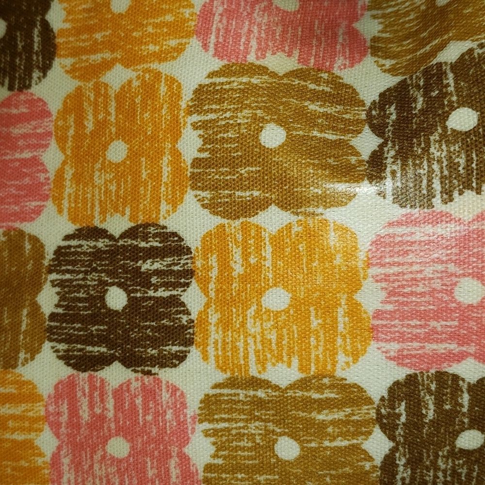 💘 ORLA KIELY POPPY MULTI COLOR COATED COTTON SATCHEL BAG - Picture 6 of 6